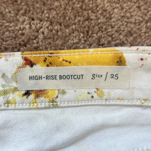 Anthropologie Pilcro Lemon Grove High-Rise Bootcut Jeans - Picture 6 of 8